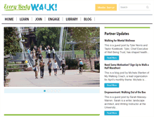 Tablet Screenshot of everybodywalk.org